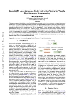 LayoutLLM: Large Language Model Instruction Tuning for Visually Rich
  Document Understanding