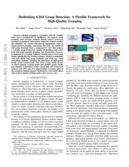 Rethinking 6-Dof Grasp Detection: A Flexible Framework for High-Quality
  Grasping