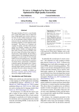 Fundus: A Simple-to-Use News Scraper Optimized for High Quality
  Extractions