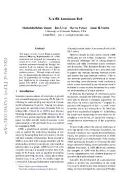 X-AMR Annotation Tool