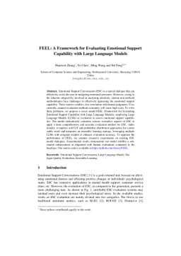FEEL: A Framework for Evaluating Emotional Support Capability with Large
  Language Models