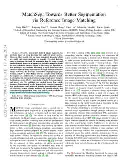 MatchSeg: Towards Better Segmentation via Reference Image Matching