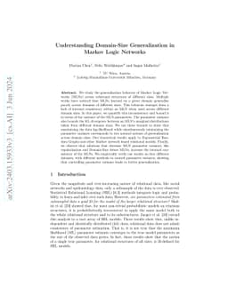 Understanding Domain-Size Generalization in Markov Logic Networks