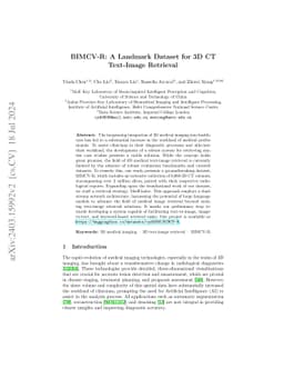 BIMCV-R: A Landmark Dataset for 3D CT Text-Image Retrieval