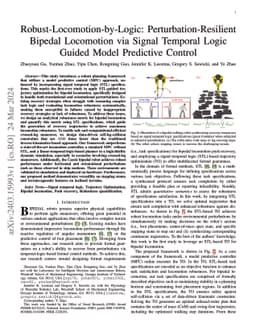Robust-Locomotion-by-Logic: Perturbation-Resilient Bipedal Locomotion
  via Signal Temporal Logic Guided Model Predictive Control