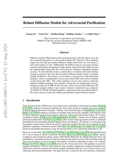 Adversarial Guided Diffusion Models for Adversarial Purification