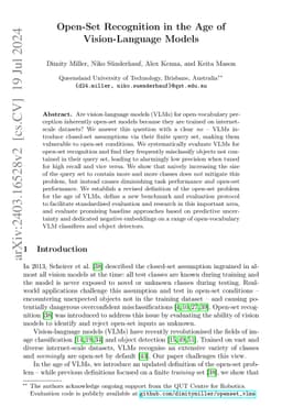 Open-Set Recognition in the Age of Vision-Language Models