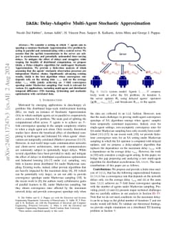 DASA: Delay-Adaptive Multi-Agent Stochastic Approximation