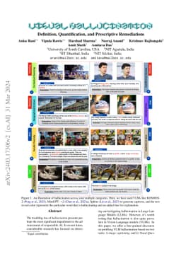 Visual Hallucination: Definition, Quantification, and Prescriptive
  Remediations