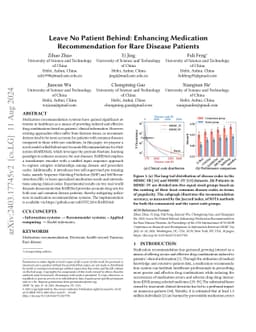 Leave No Patient Behind: Enhancing Medication Recommendation for Rare
  Disease Patients