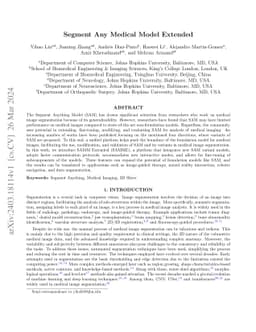 Segment Any Medical Model Extended