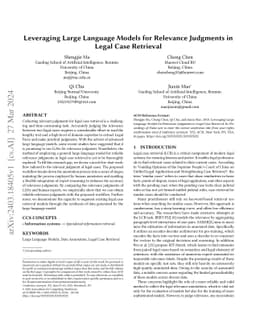 Leveraging Large Language Models for Relevance Judgments in Legal Case
  Retrieval