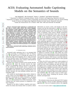 ACES: Evaluating Automated Audio Captioning Models on the Semantics of
  Sounds