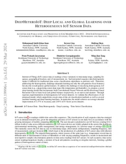 DeepHeteroIoT: Deep Local and Global Learning over Heterogeneous IoT
  Sensor Data