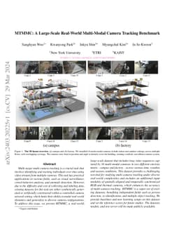 MTMMC: A Large-Scale Real-World Multi-Modal Camera Tracking Benchmark