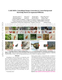 LAKE-RED: Camouflaged Images Generation by Latent Background Knowledge
  Retrieval-Augmented Diffusion