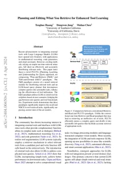 Planning and Editing What You Retrieve for Enhanced Tool Learning