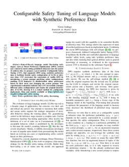 Configurable Safety Tuning of Language Models with Synthetic Preference
  Data
