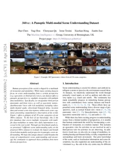 360+x: A Panoptic Multi-modal Scene Understanding Dataset