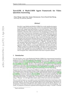 TraveLER: A Multi-LMM Agent Framework for Video Question-Answering