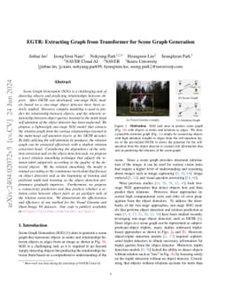 EGTR: Extracting Graph from Transformer for Scene Graph Generation