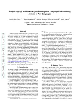 Large Language Models for Expansion of Spoken Language Understanding
  Systems to New Languages