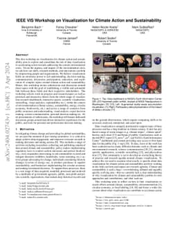 IEEE VIS Workshop on Visualization for Climate Action and Sustainability