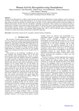 Human Activity Recognition using Smartphones
