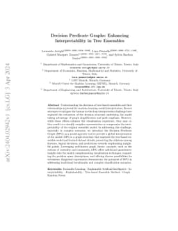 Decision Predicate Graphs: Enhancing Interpretability in Tree Ensembles