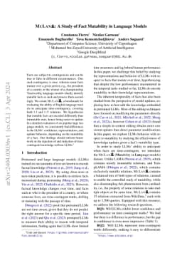 MuLan: A Study of Fact Mutability in Language Models