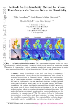 LeGrad: An Explainability Method for Vision Transformers via Feature Formation Sensitivity