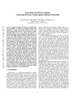 Learn What You Want to Unlearn: Unlearning Inversion Attacks against
  Machine Unlearning
