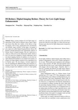 DI-Retinex: Digital-Imaging Retinex Theory for Low-Light Image
  Enhancement