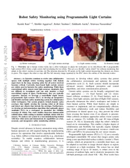 Robot Safety Monitoring using Programmable Light Curtains