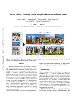 Concept Weaver: Enabling Multi-Concept Fusion in Text-to-Image Models