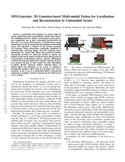MM-Gaussian: 3D Gaussian-based Multi-modal Fusion for Localization and
  Reconstruction in Unbounded Scenes