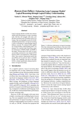 Reason from Fallacy: Enhancing Large Language Models' Logical Reasoning
  through Logical Fallacy Understanding