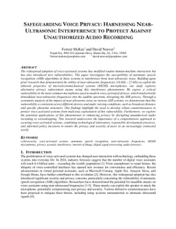 Safeguarding Voice Privacy: Harnessing Near-Ultrasonic Interference To
  Protect Against Unauthorized Audio Recording
