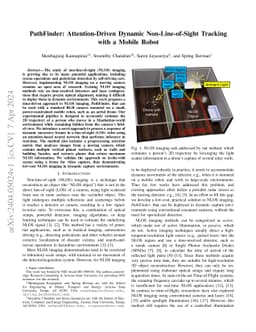 PathFinder: Attention-Driven Dynamic Non-Line-of-Sight Tracking with a
  Mobile Robot
