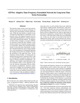 ATFNet: Adaptive Time-Frequency Ensembled Network for Long-term Time
  Series Forecasting