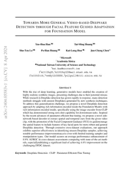 Towards More General Video-based Deepfake Detection through Facial Component Guided Adaptation for Foundation Model