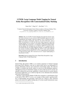 LTNER: Large Language Model Tagging for Named Entity Recognition with
  Contextualized Entity Marking