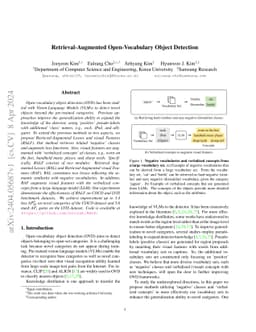 Retrieval-Augmented Open-Vocabulary Object Detection