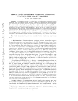 Deep Learning Method for Computing Committor Functions with Adaptive
  Sampling