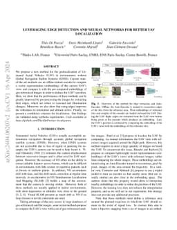 Leveraging edge detection and neural networks for better UAV
  localization