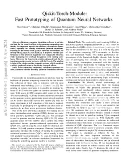 Qiskit-Torch-Module: Fast Prototyping of Quantum Neural Networks