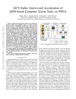 GCV-Turbo: End-to-end Acceleration of GNN-based Computer Vision Tasks on
  FPGA