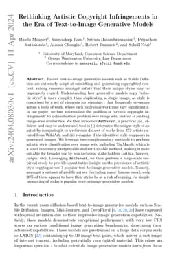 Rethinking Artistic Copyright Infringements in the Era of Text-to-Image
  Generative Models