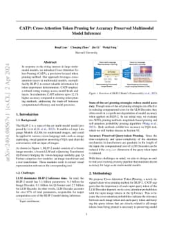 CATP: Cross-Attention Token Pruning for Accuracy Preserved Multimodal
  Model Inference