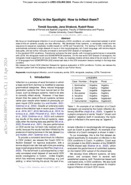 OOVs in the Spotlight: How to Inflect them?